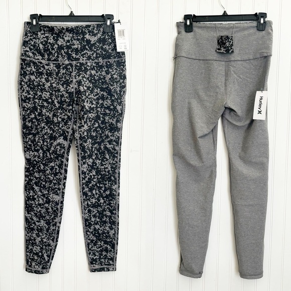 Hurley Reversible Leggings Size Small NEW - Picture 2 of 9